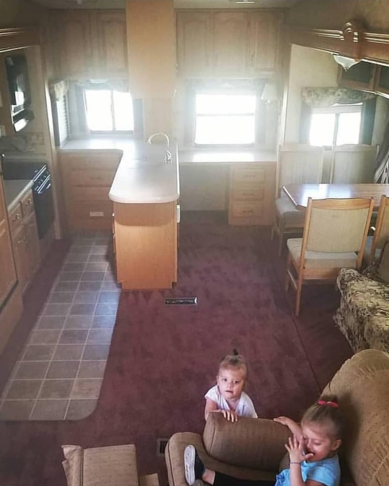 Twinning in Their 5th Wheel: Family of Four’s Renovated RV Life!