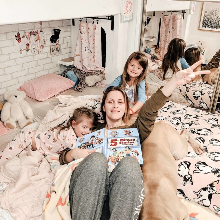 Twinning in Their 5th Wheel: Family of Four’s Renovated RV Life!