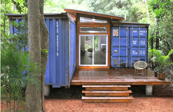 Beautiful Small Home Built with Two Shipping Containers