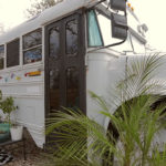 High School Sweethearts in their Music Machine Bus Reno 4