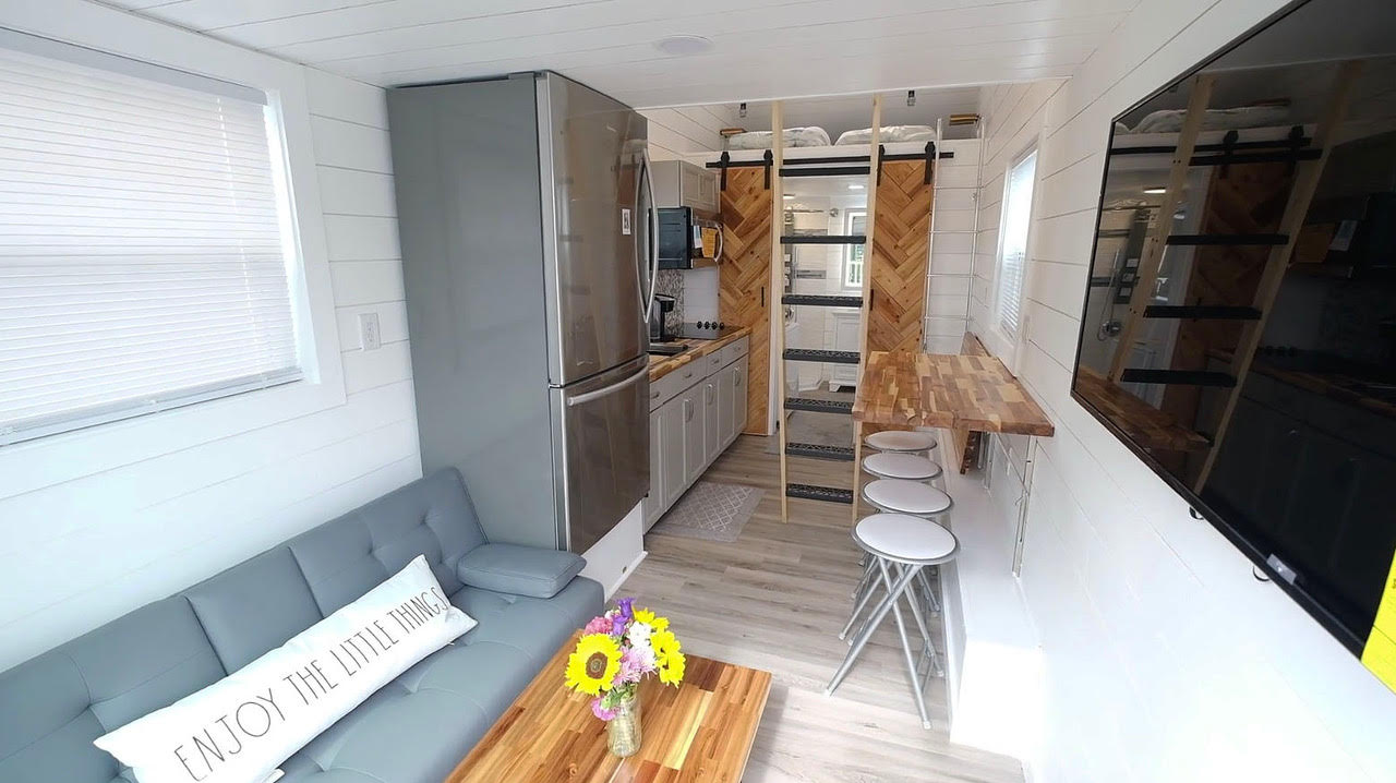 Jerod & Mia’s Airbnb THOW w/ Luxury Bathroom 3