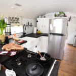 Family of 4 in 250 Square Foot Bus