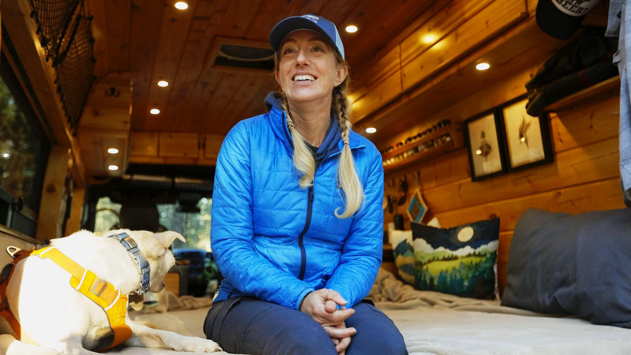Sierra & Snow Hit the Trails in their ProMaster Van