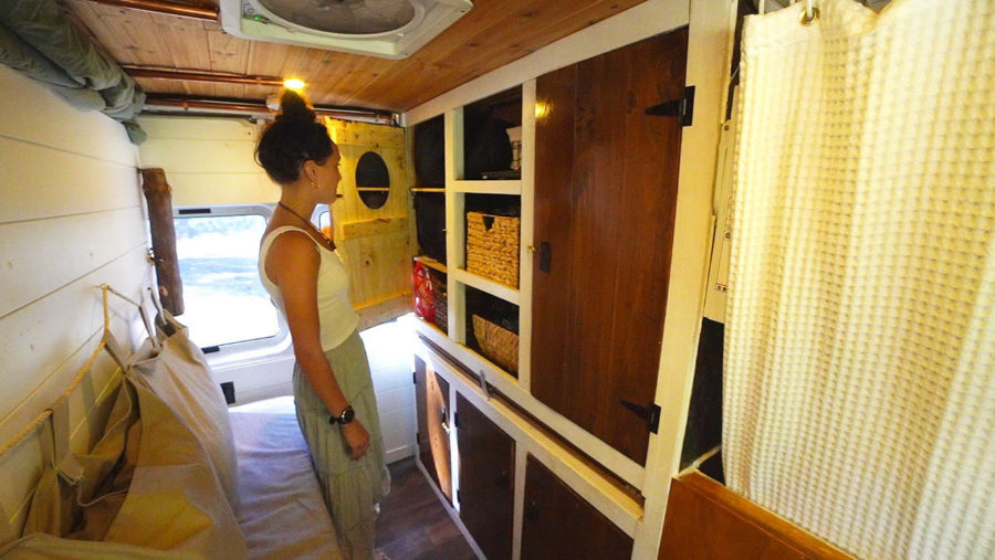 From No Construction Experience to a Van Conversion with Shower & Murphy Bed