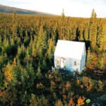 Her Middle-of-Nowhere Alaska Tiny House on a Foundation