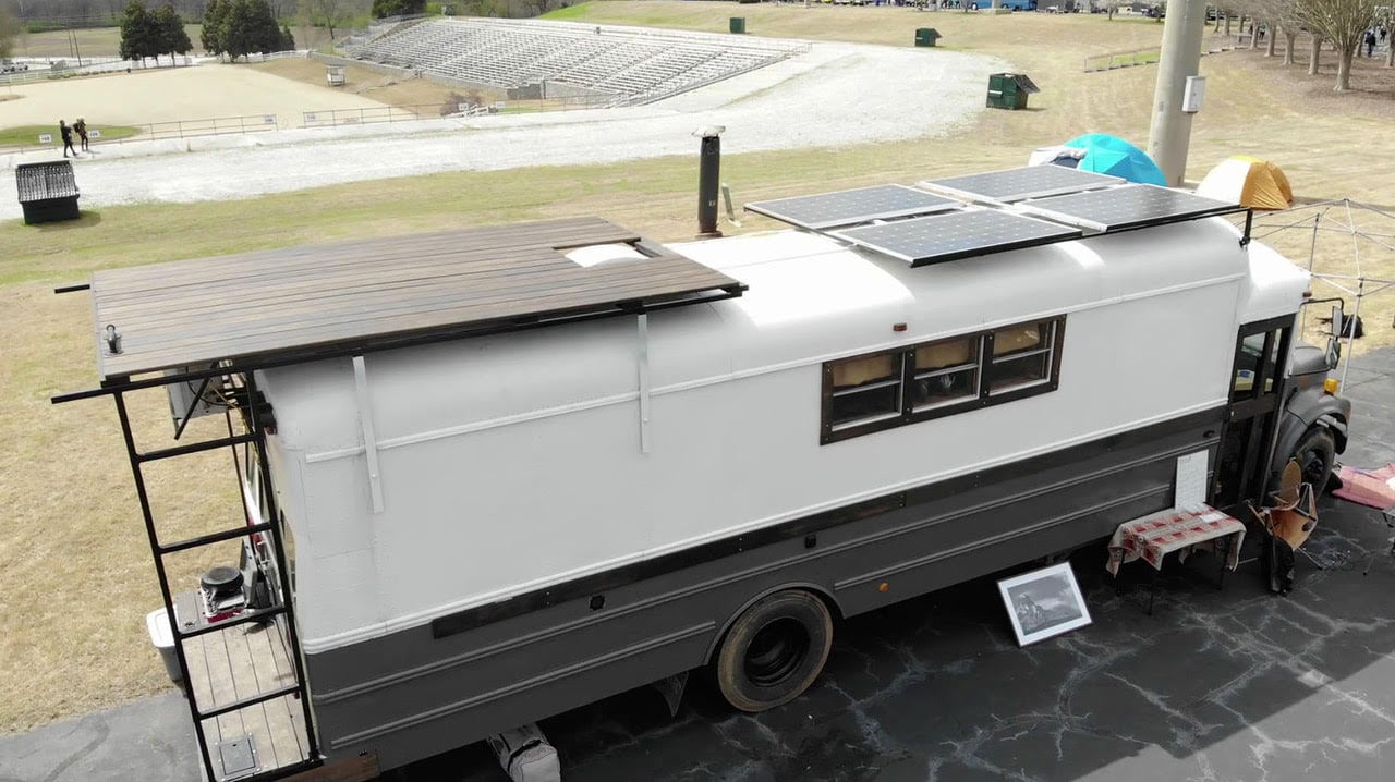 The Wildernest Bus: Raised Roof Skoolie 3