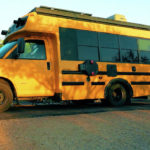 Web Developer & Family in Their 2007 Duramax Diesel 6.6 LMN Chevy Short Bus 4