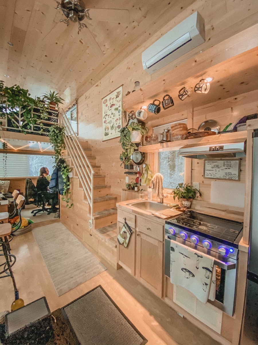 Grace's Plant-Filled Oasis Tiny Home in Massachusetts