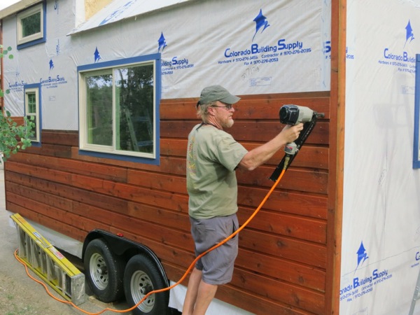 Debt-free Vagabode Tiny House on Wheels Built Using Structurally Insulated Panels