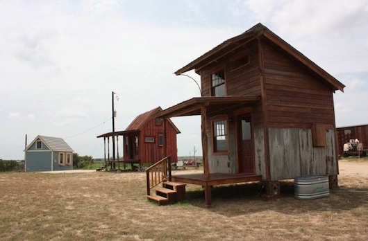 Rustic Texas Tiny House Exterior