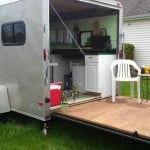 How I turned my cargo trailer into an awesome micro camper