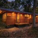 Woodland Cabin Lot 12 Exterior – Canoe Bay Village