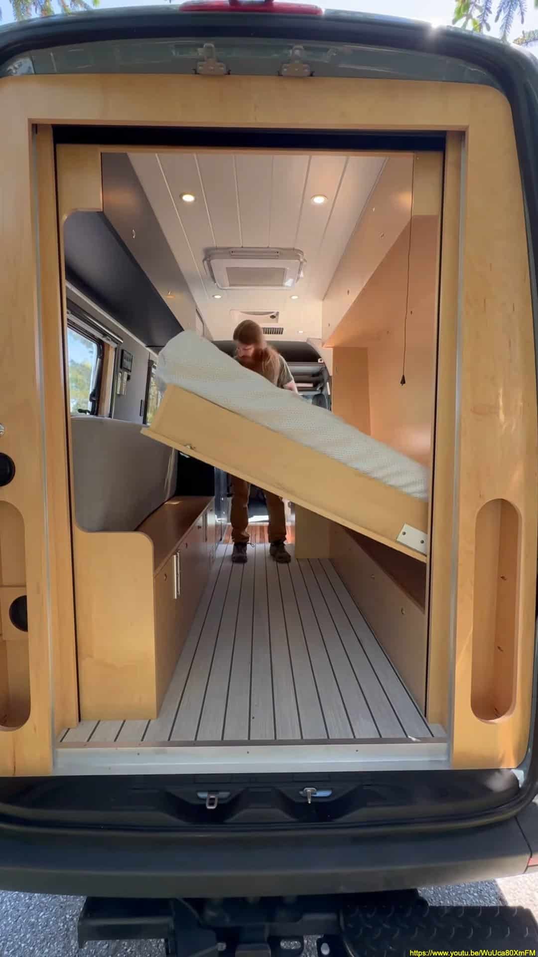 Tiny House Van Bed Conversion