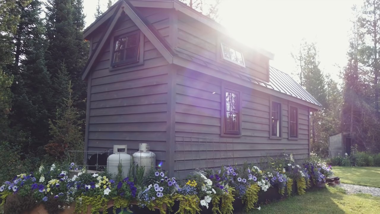 Over 6 Years Off Grid In Her Tiny House