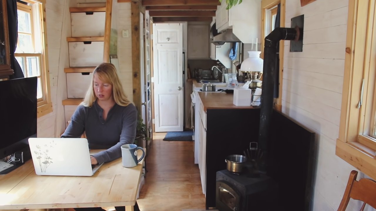 Over 6 Years Off Grid In Her Tiny House