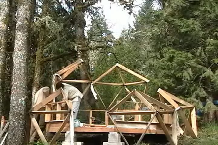 How a Tiny Dome Home is Built